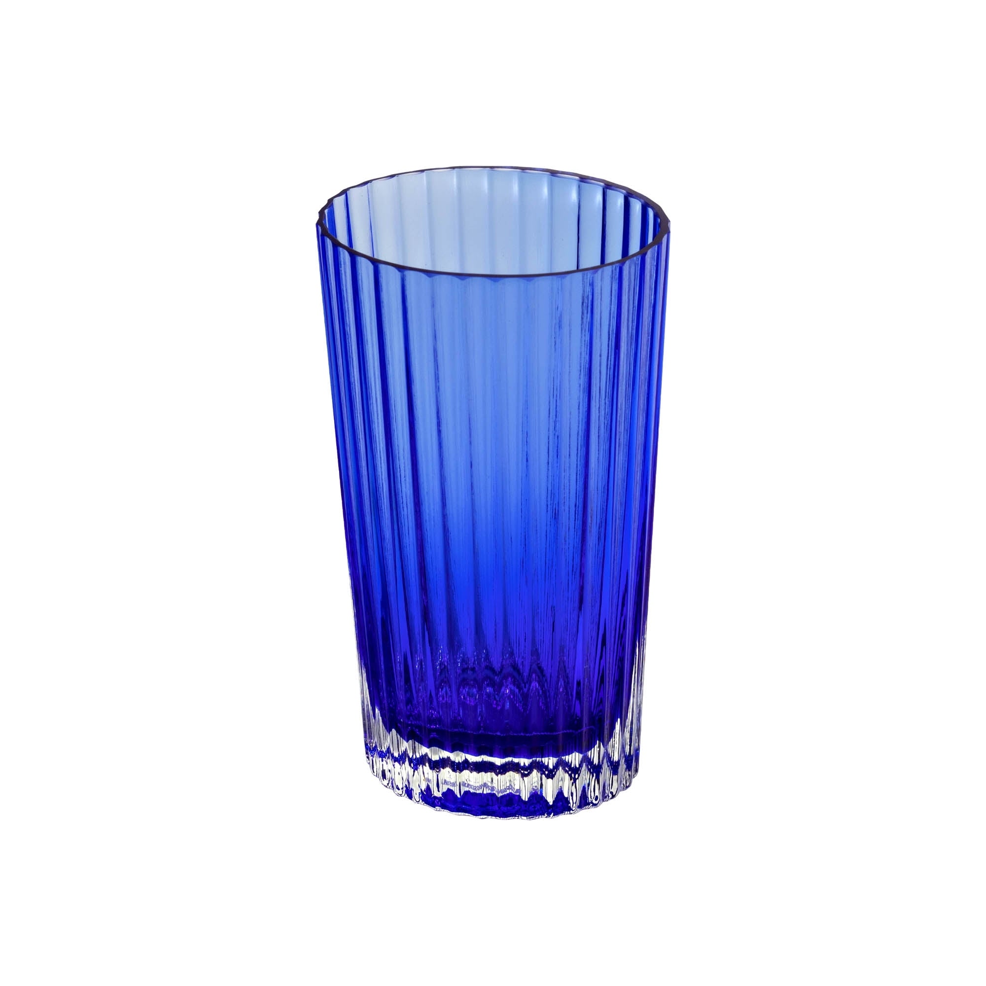 MISSONI - 6 Vasos de agua Nastri Azul 29 cl